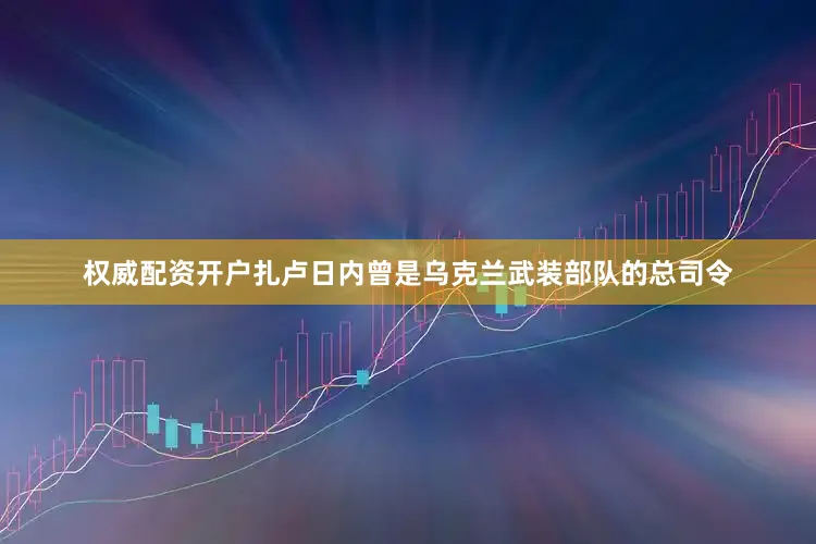 权威配资开户扎卢日内曾是乌克兰武装部队的总司令
