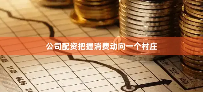 公司配资把握消费动向　　一个村庄
